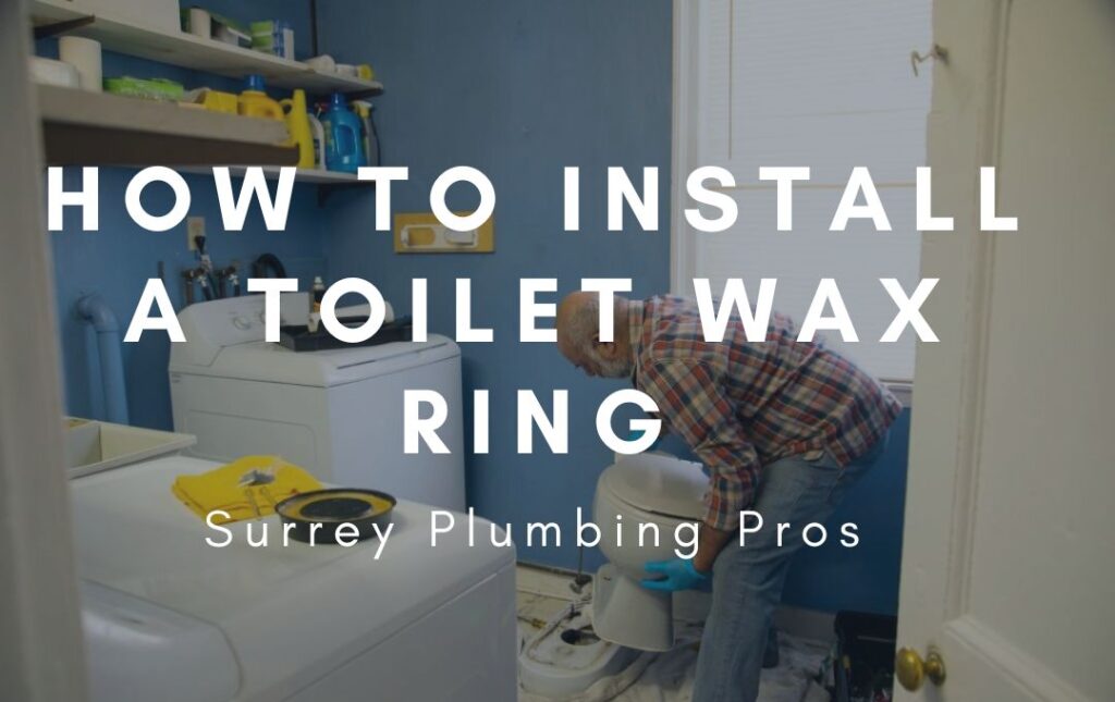 How to Install a Toilet Wax Ring