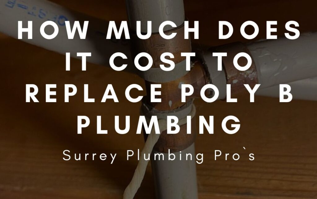 How much does it cost to replace poly b plumbing