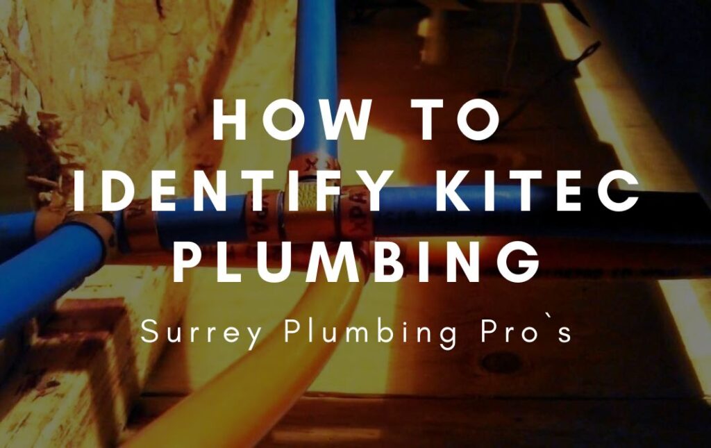 How to Identify Kitec Plumbing